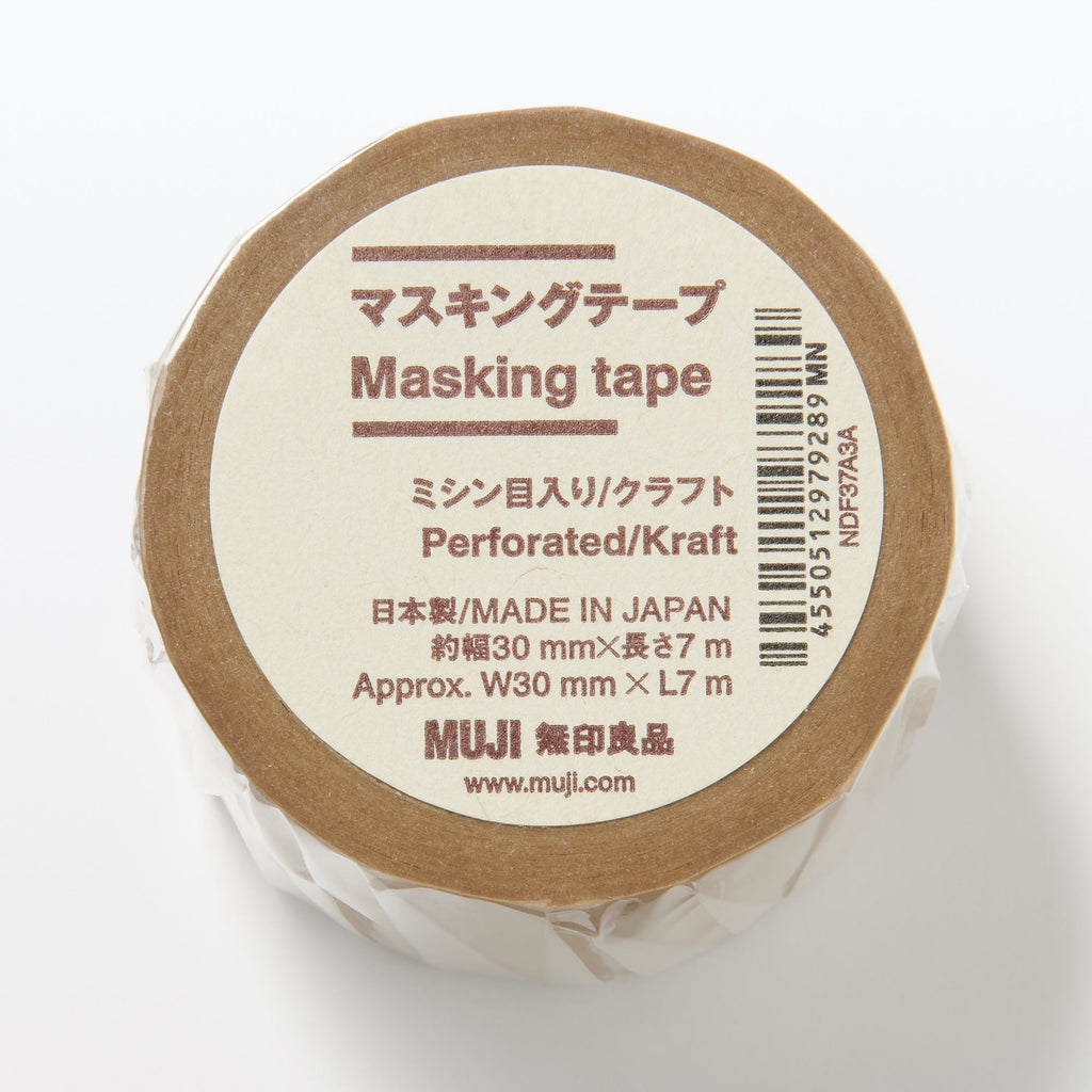 Kraft Perforated Masking Tape - Wide