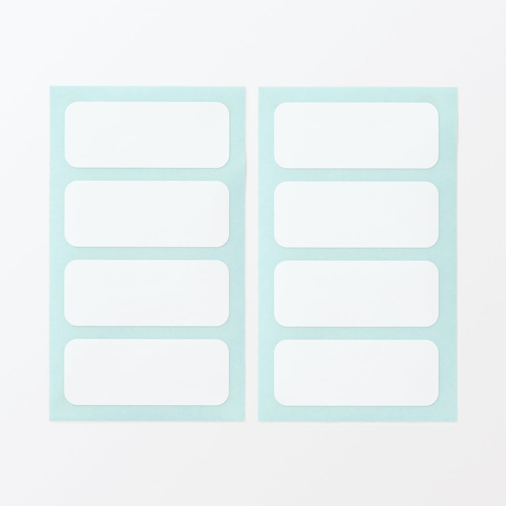 No-Iron Sticker Label 2 x 0.8