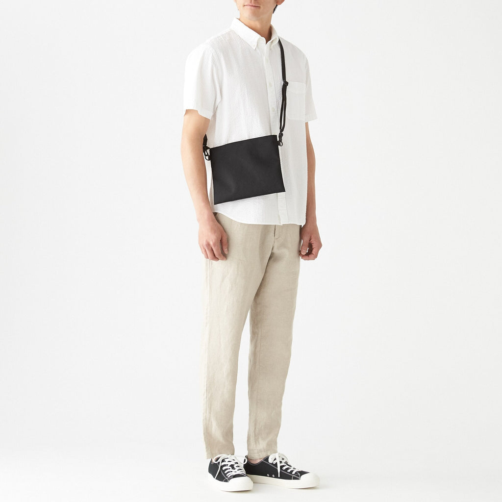 2-Way Water Repellent Sacoche / Crossbody Bag