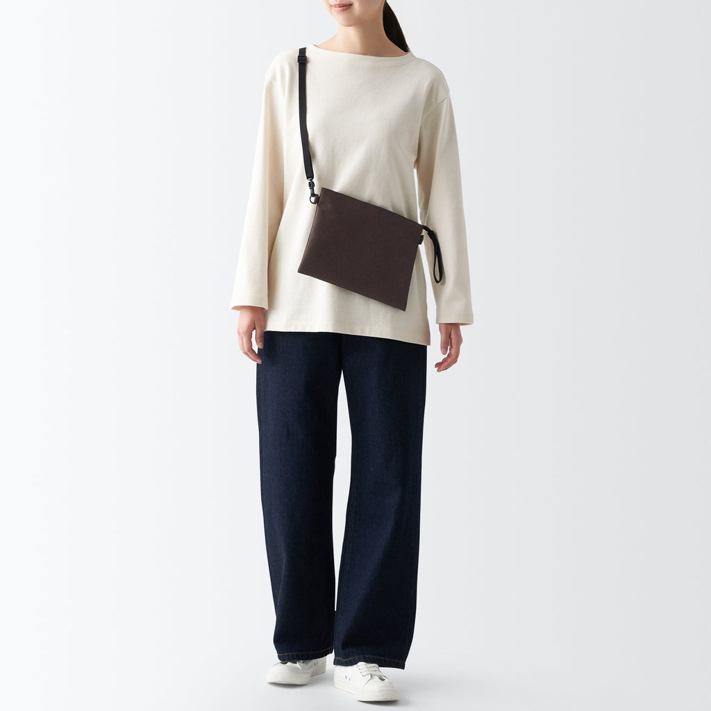 2-Way Water Repellent Sacoche / Crossbody Bag
