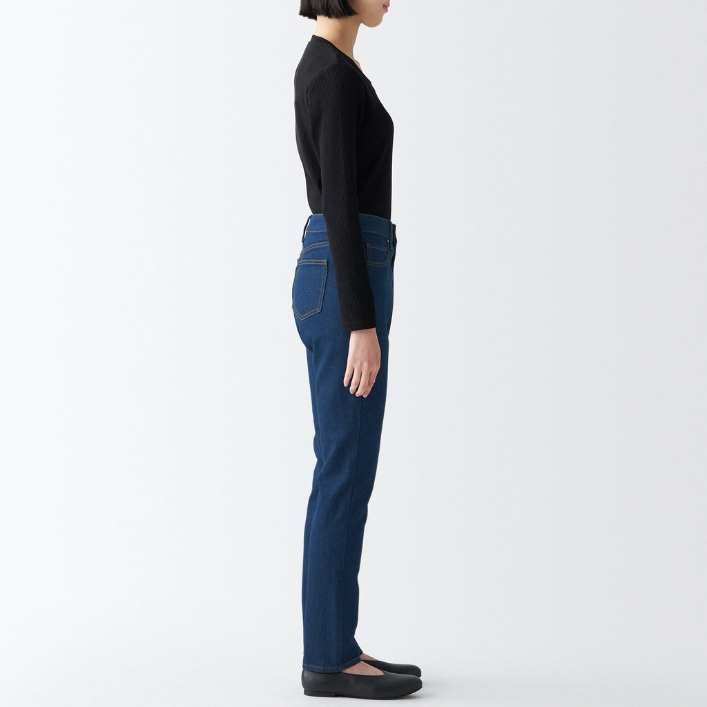 Women's Stretch Denim Slim Pants Blue
