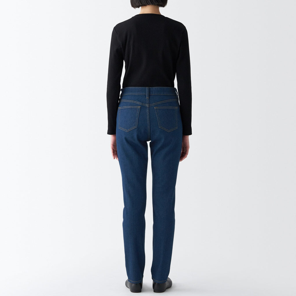 Women's Stretch Denim Slim Pants Blue