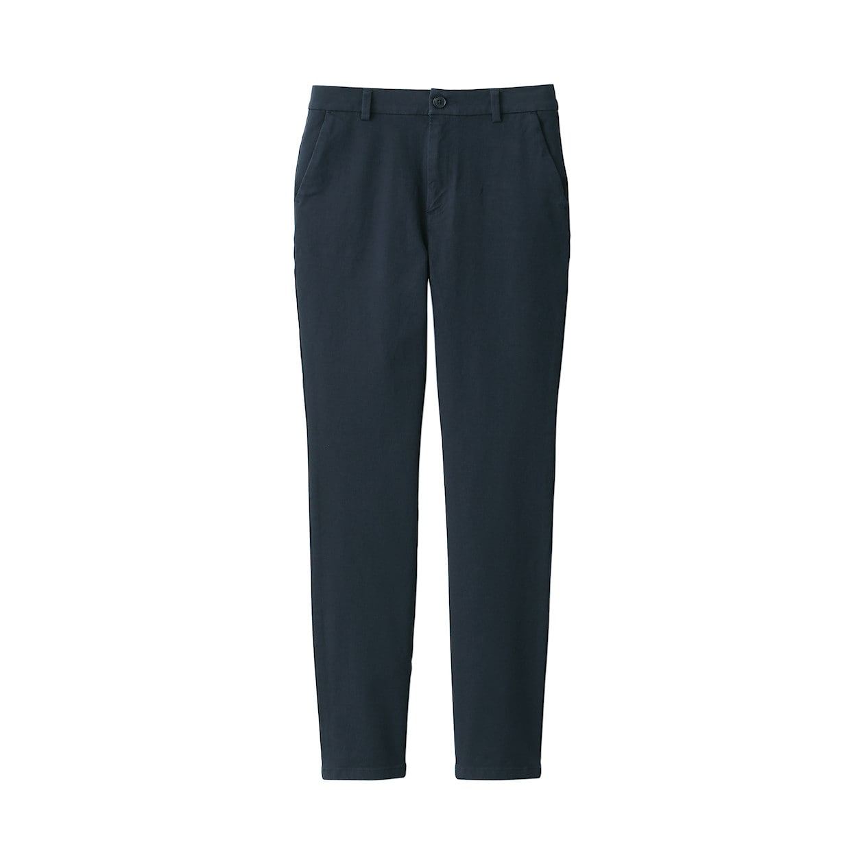 Women's 4-Way Stretch Chino Slim Tapered Pants (L 32inch / 80cm)