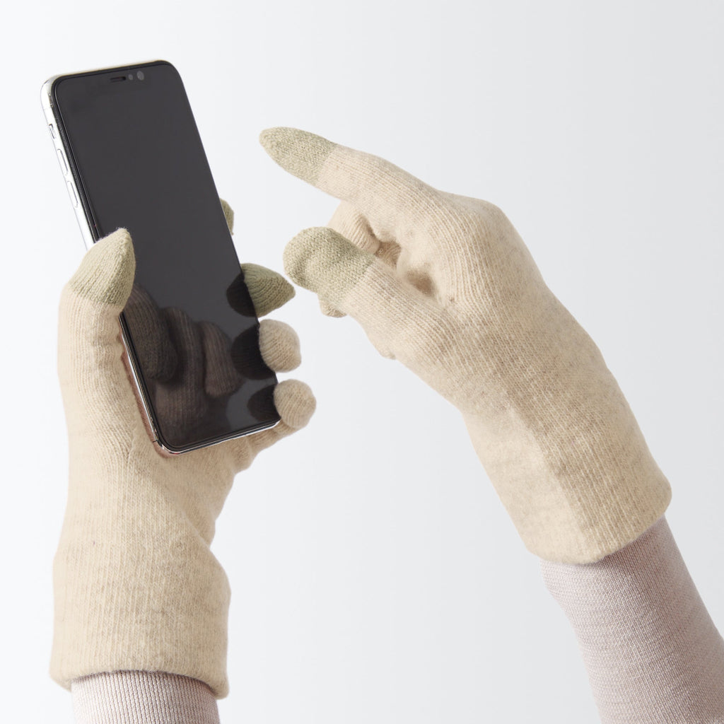 Wool Blend Touchscreen Gloves