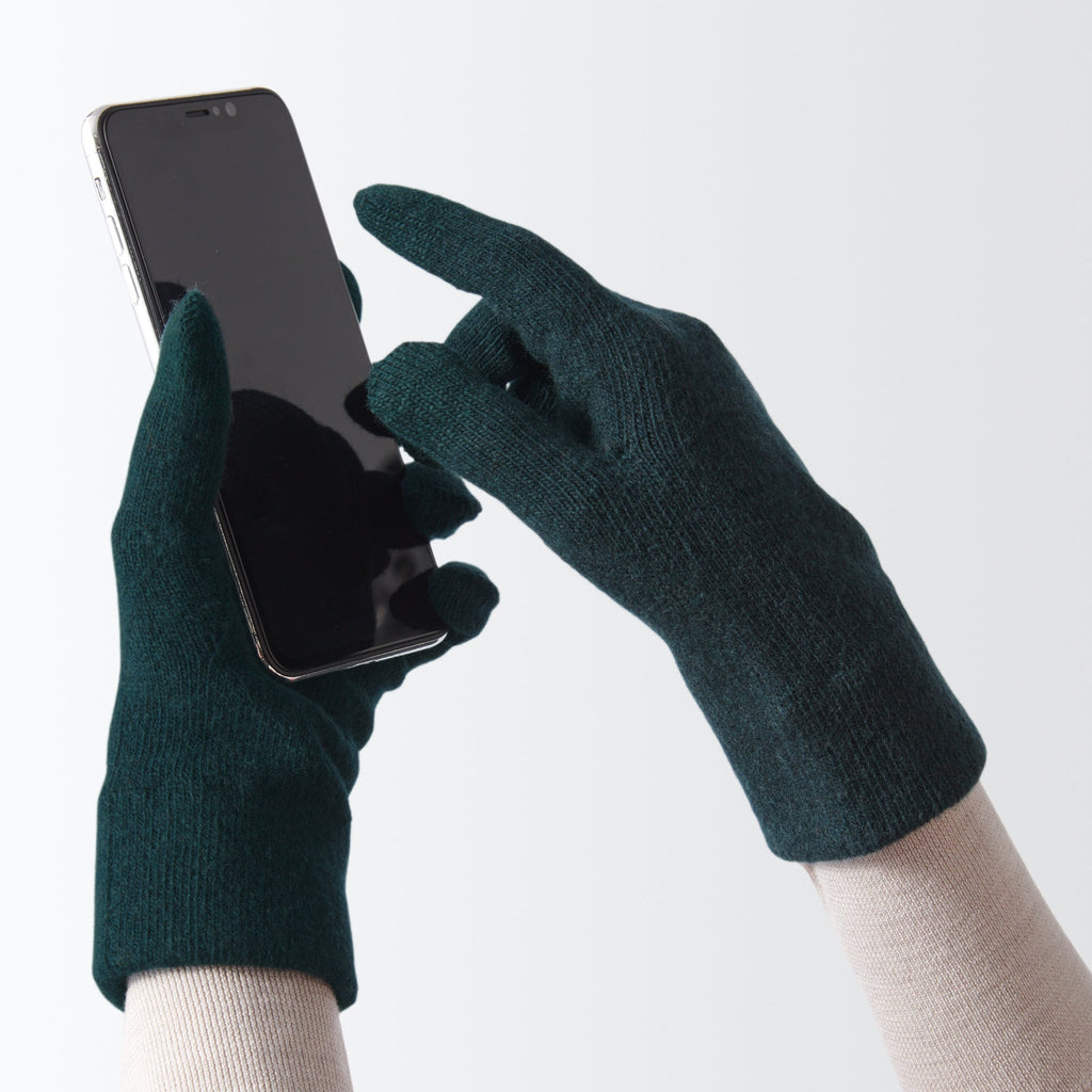 Wool Blend Touchscreen Gloves
