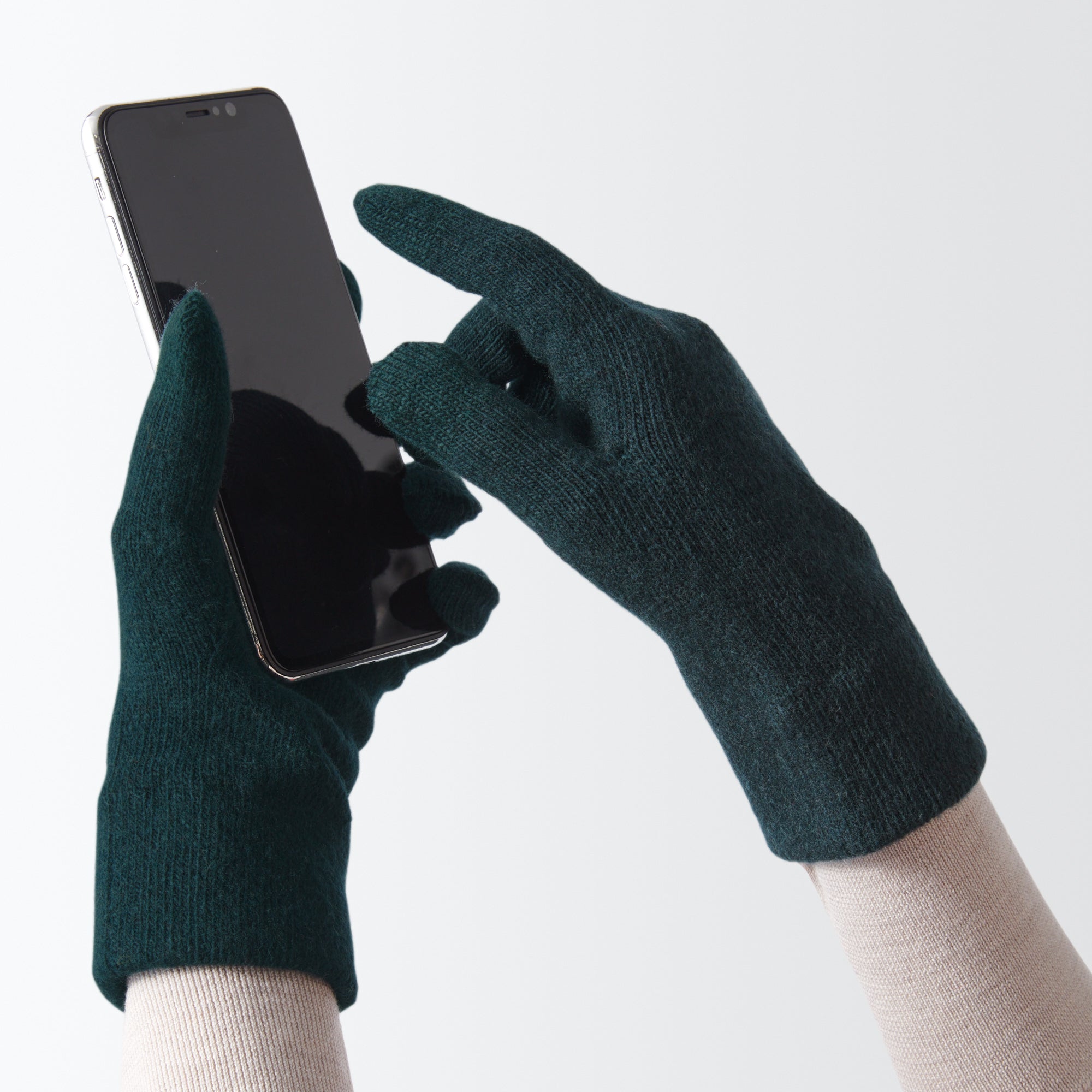 Wool Blend Touchscreen Gloves