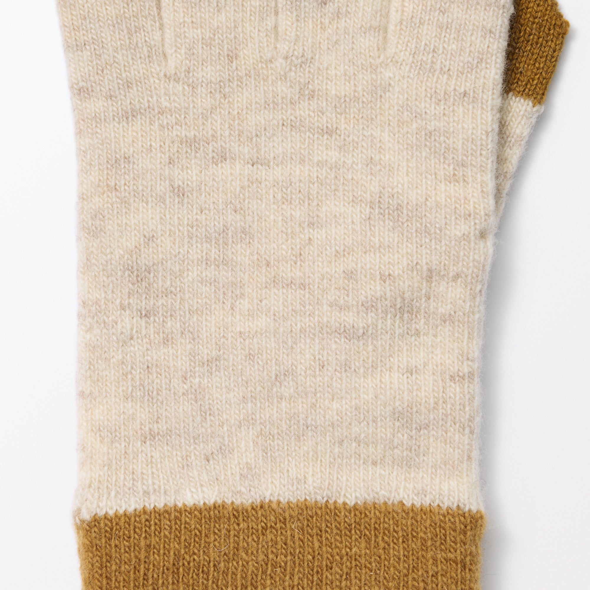 Wool Blend Touchscreen Bicolor Gloves