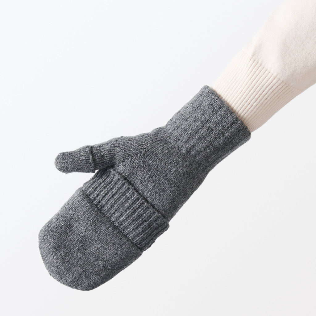 Recycled Polyester Blend Fingerless Gloves