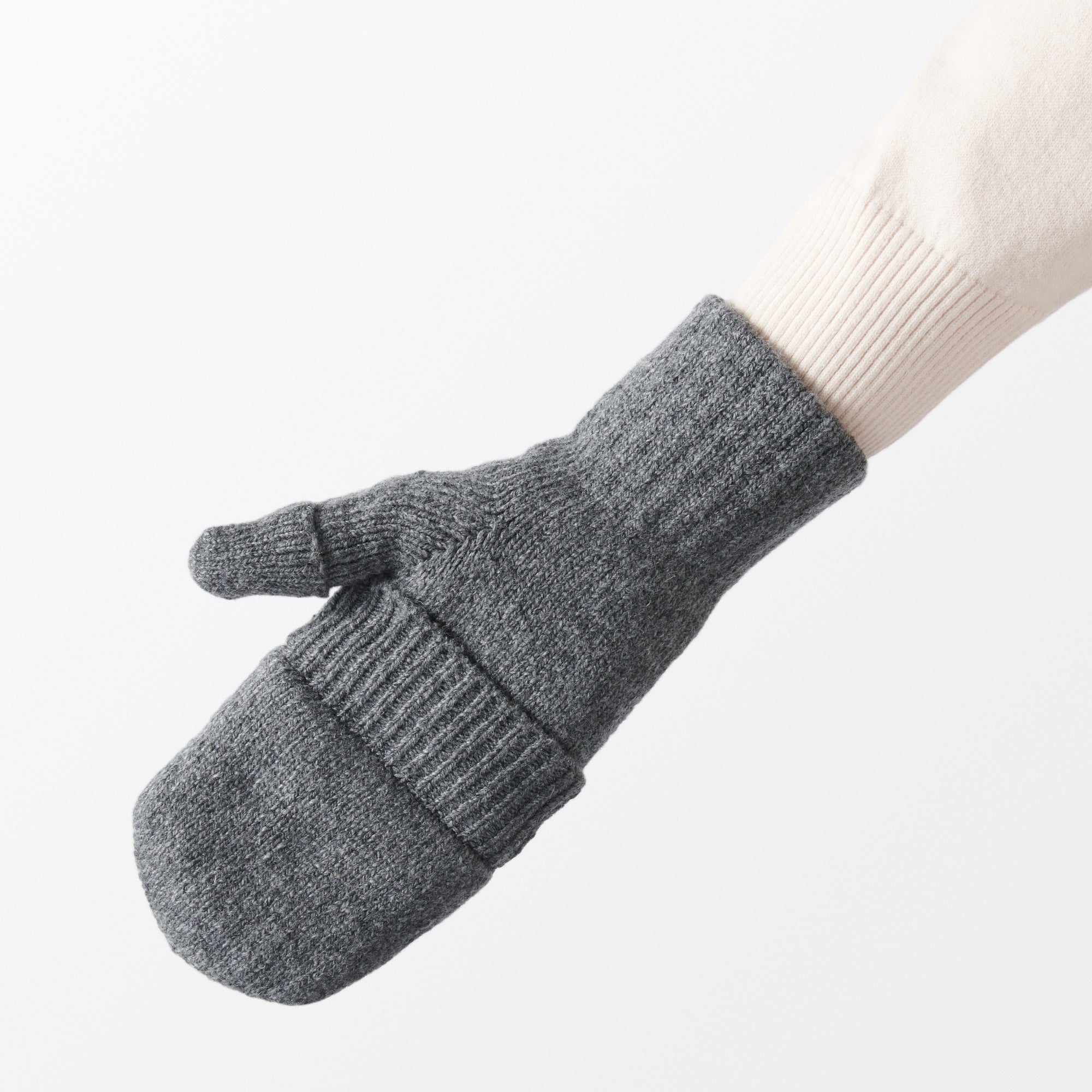 Recycled Polyester Blend Fingerless Gloves