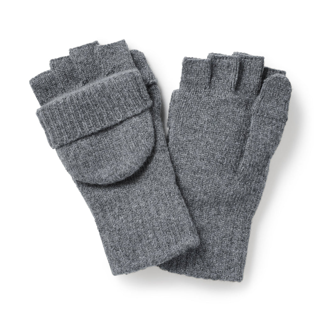 Recycled Polyester Blend Fingerless Gloves