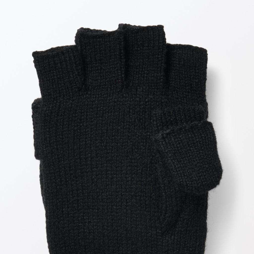 Recycled Polyester Blend Fingerless Gloves