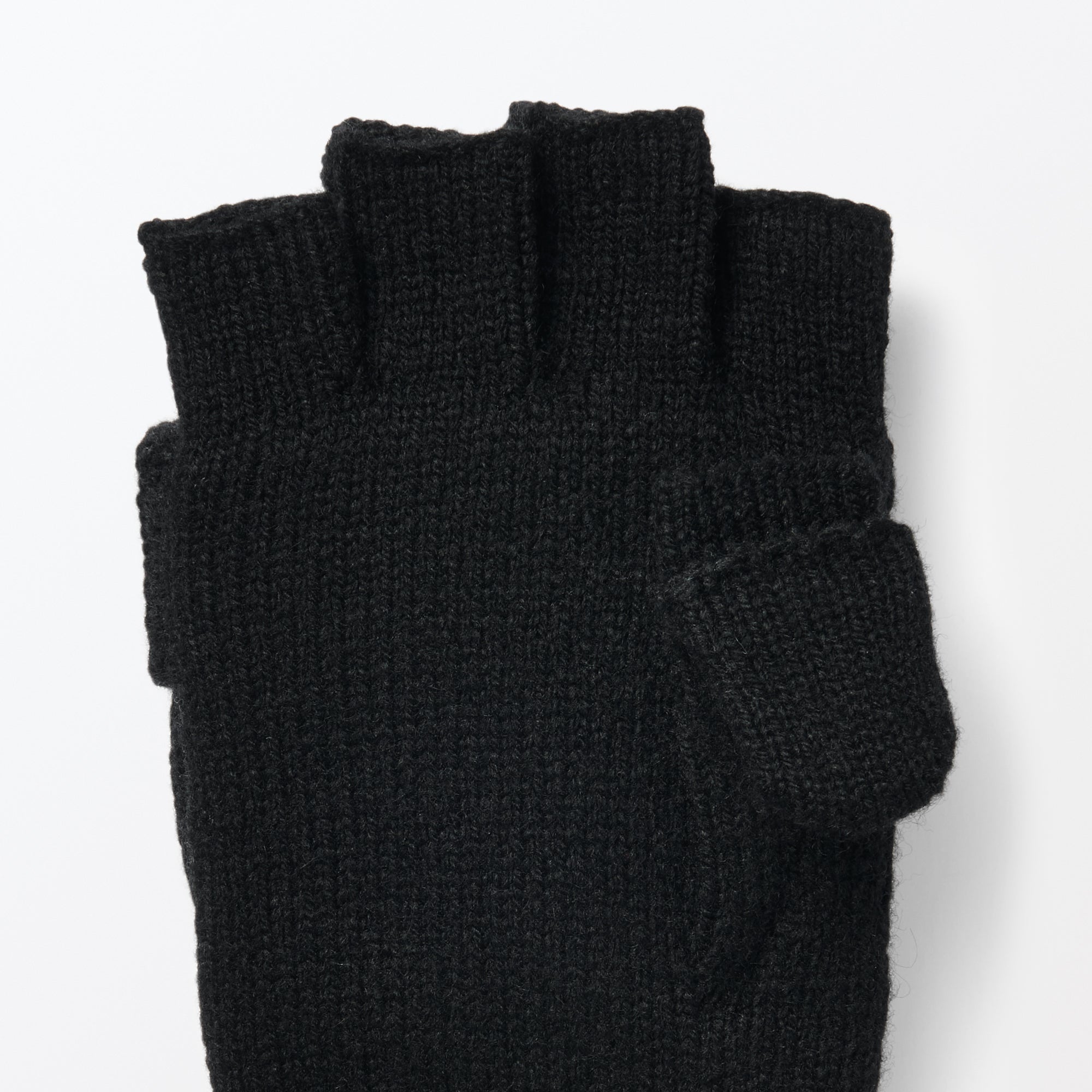 Recycled Polyester Blend Fingerless Gloves