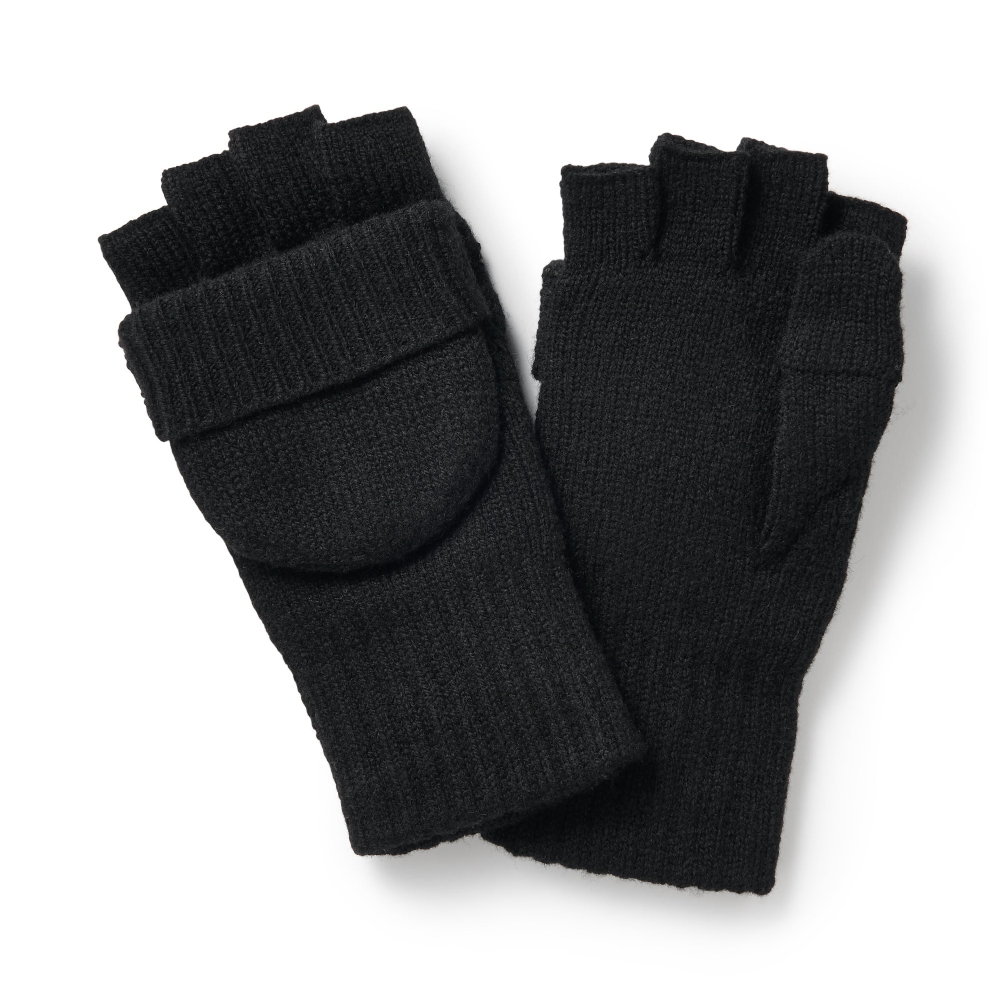 Recycled Polyester Blend Fingerless Gloves