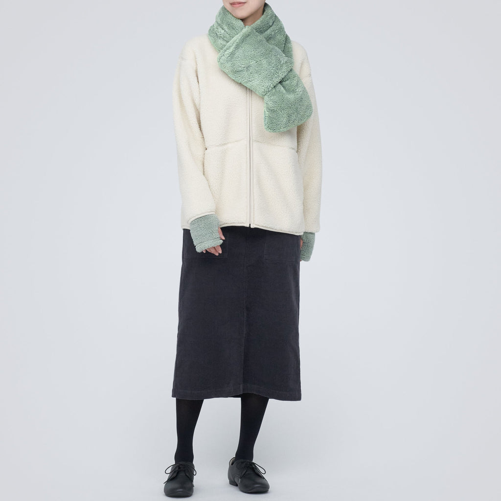 Recycled Polyester Boa Pocketable Stole
