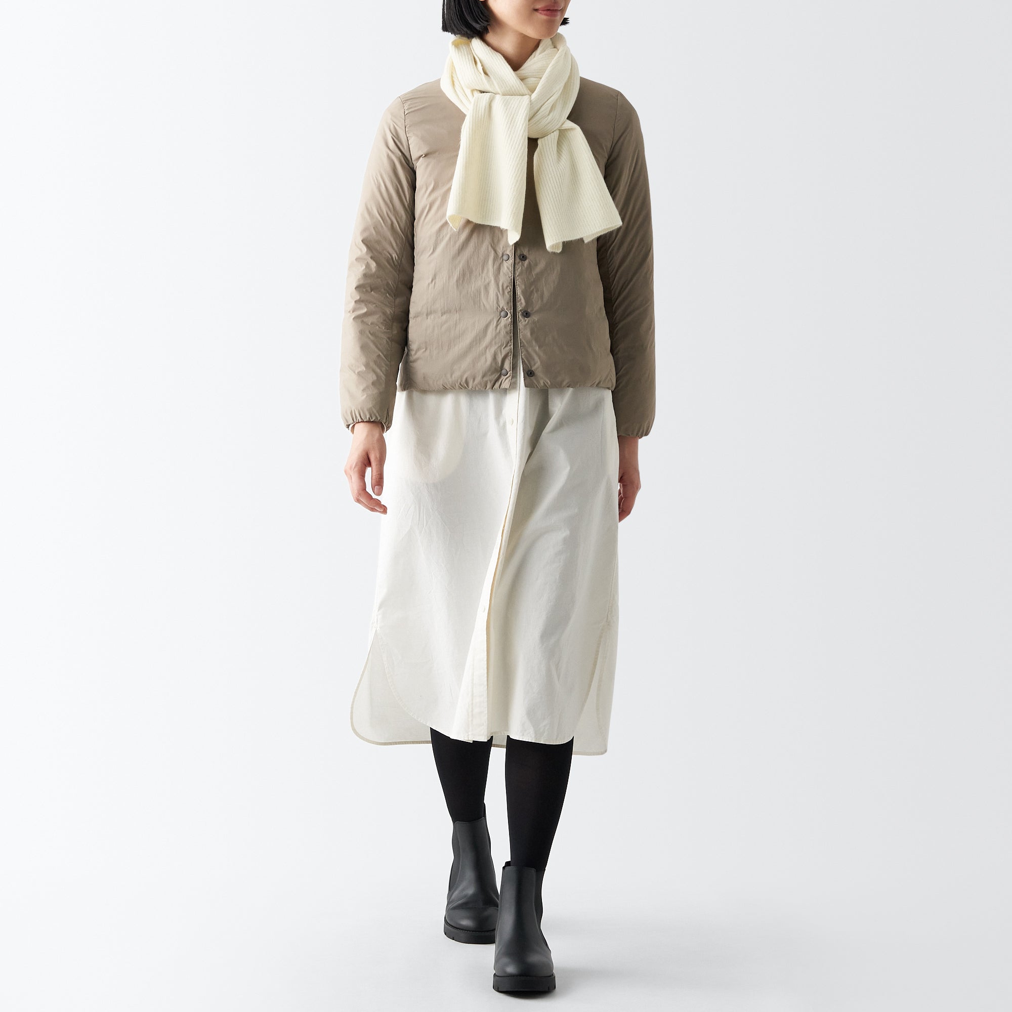 Recycled Polyester Blend Scarf