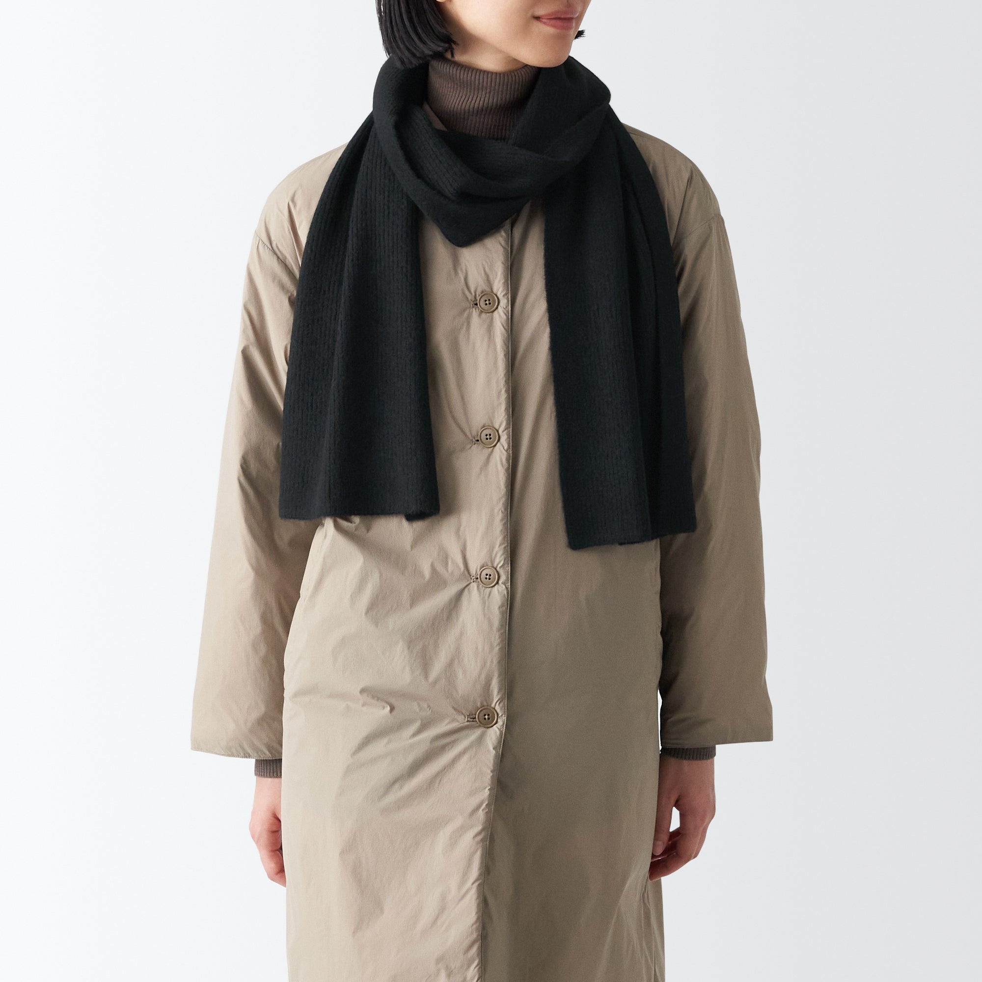 Recycled Polyester Blend Scarf