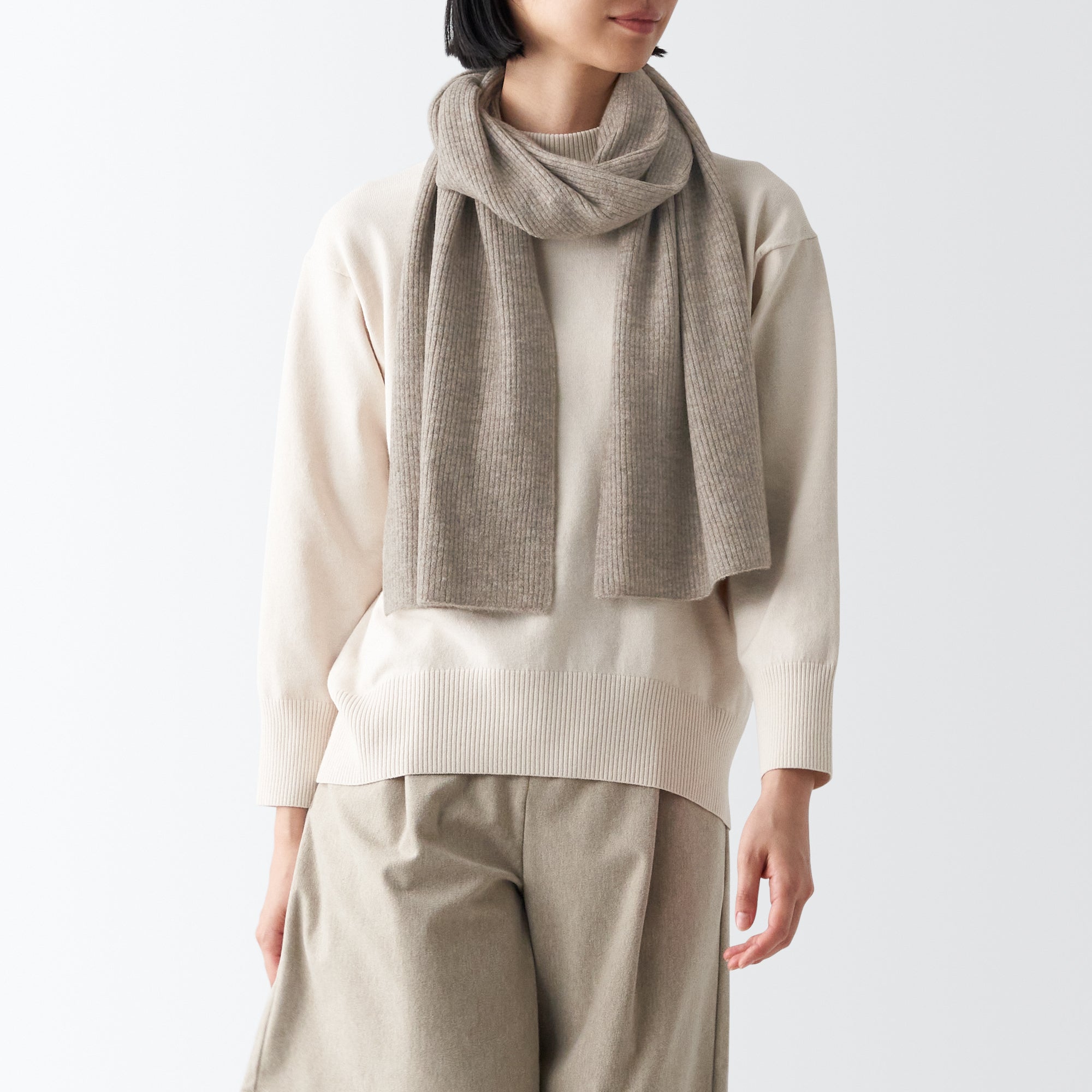 Recycled Polyester Blend Scarf