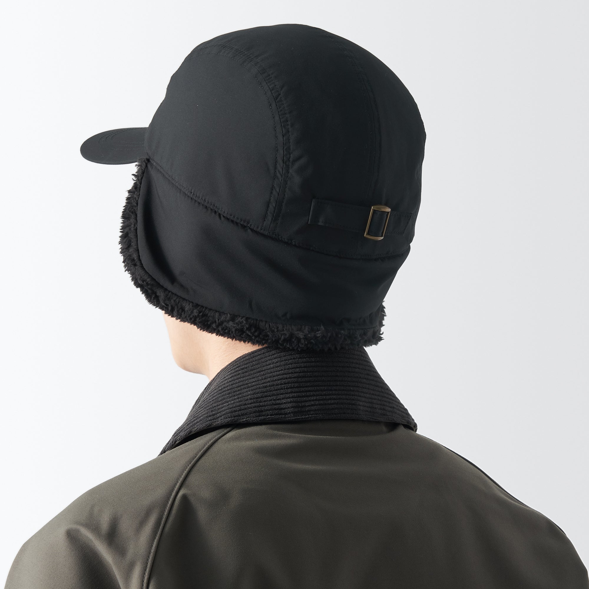 Water Repellent Boa Fleece Cap