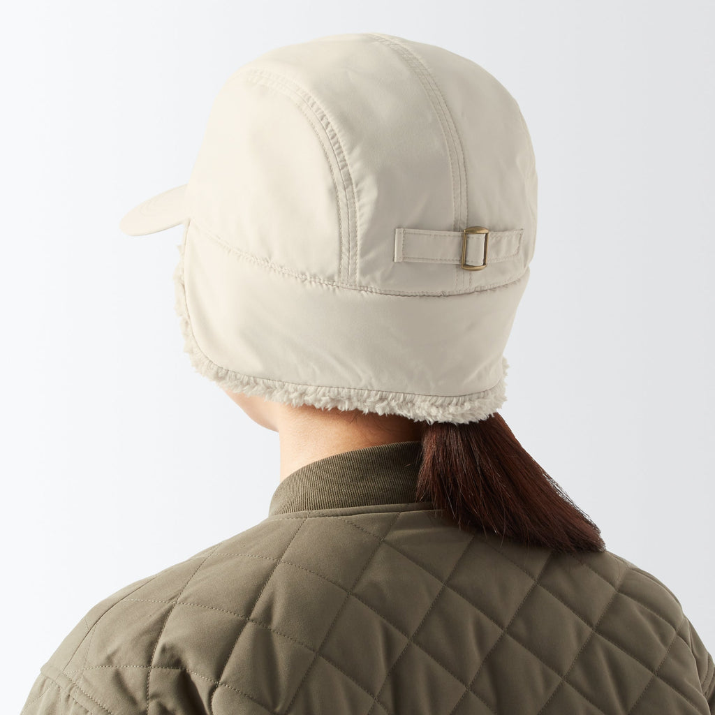 Water Repellent Boa Fleece Cap