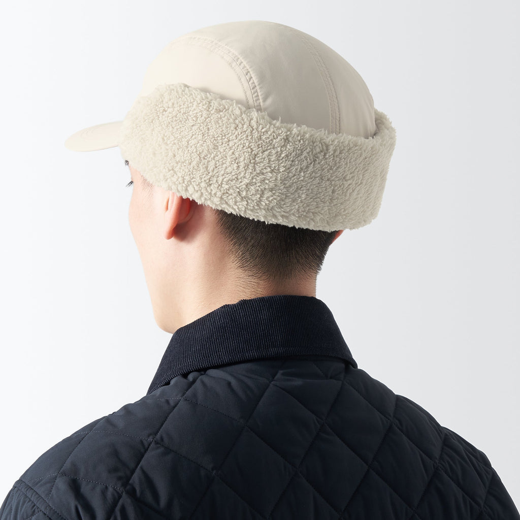 Water Repellent Boa Fleece Cap