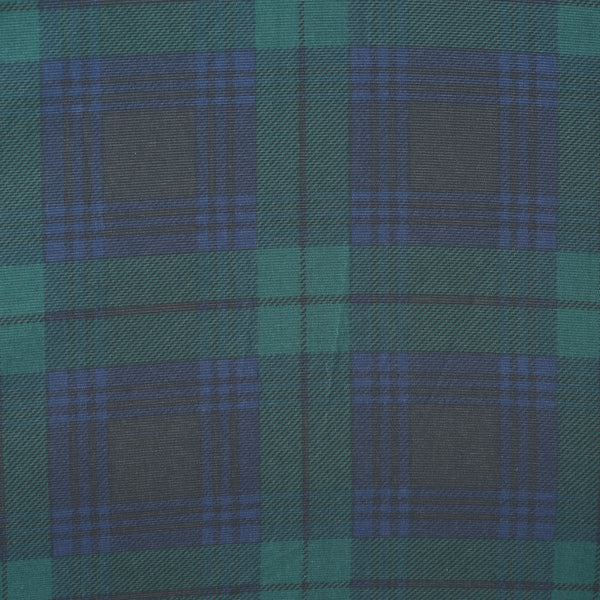 2 Way Foldable Umbrella - Dark Green Check