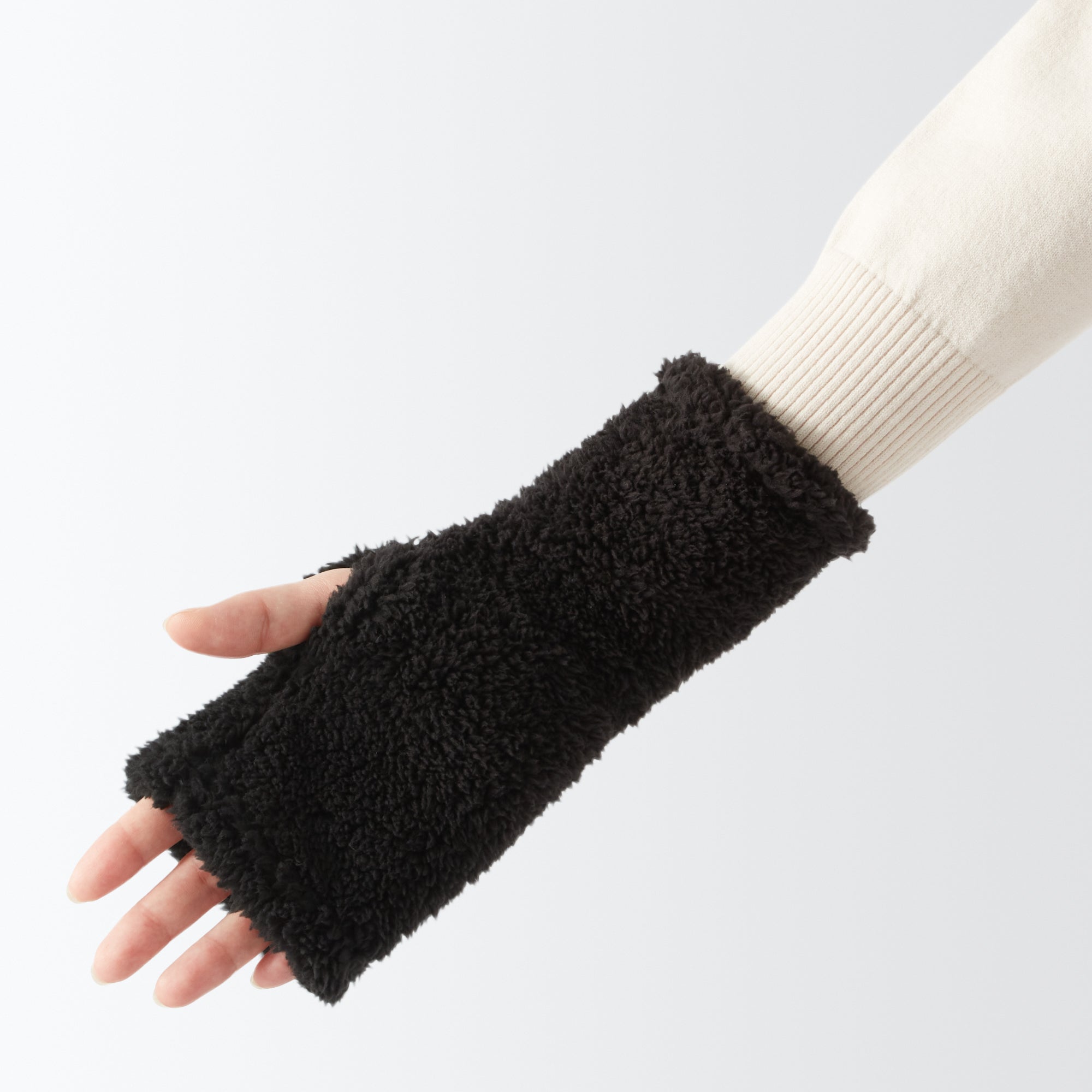 Recycled Polyester Boa Fleece Hand Warmers