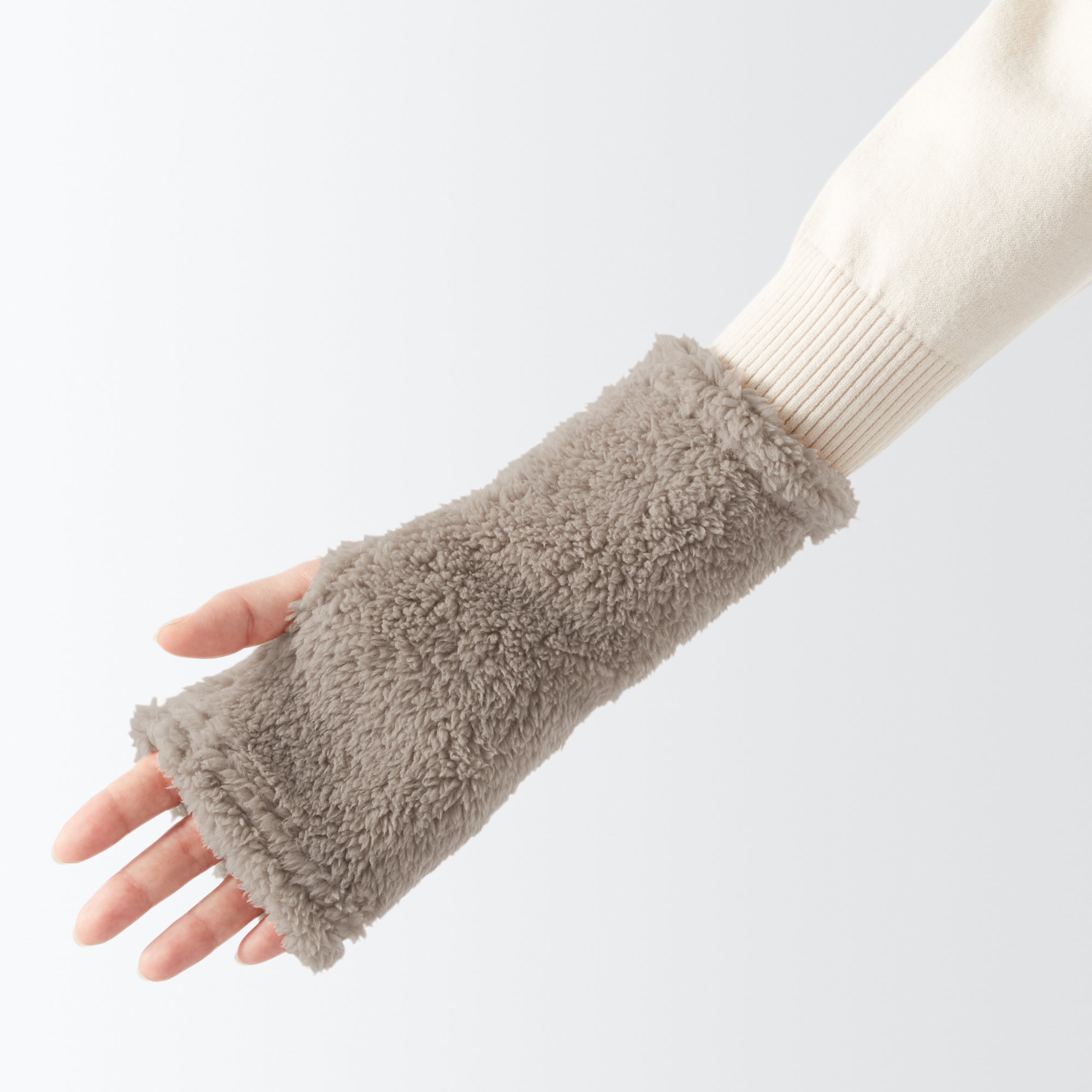 Recycled Polyester Boa Fleece Hand Warmers