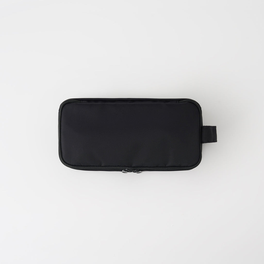 Nylon Pen Case with Window - Black