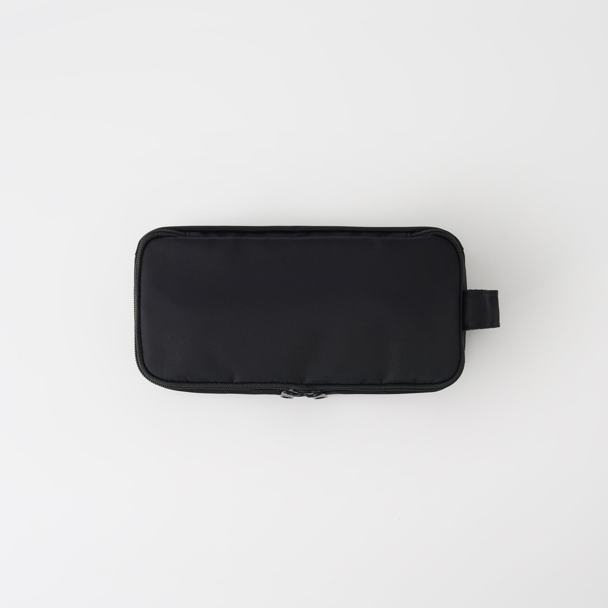 Nylon Pen Case with Window - Black