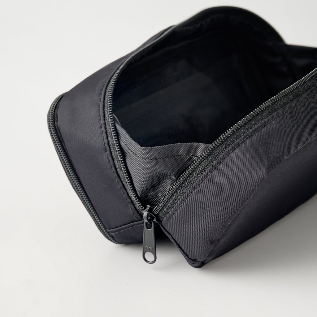 Nylon Pen Case with Window - Black
