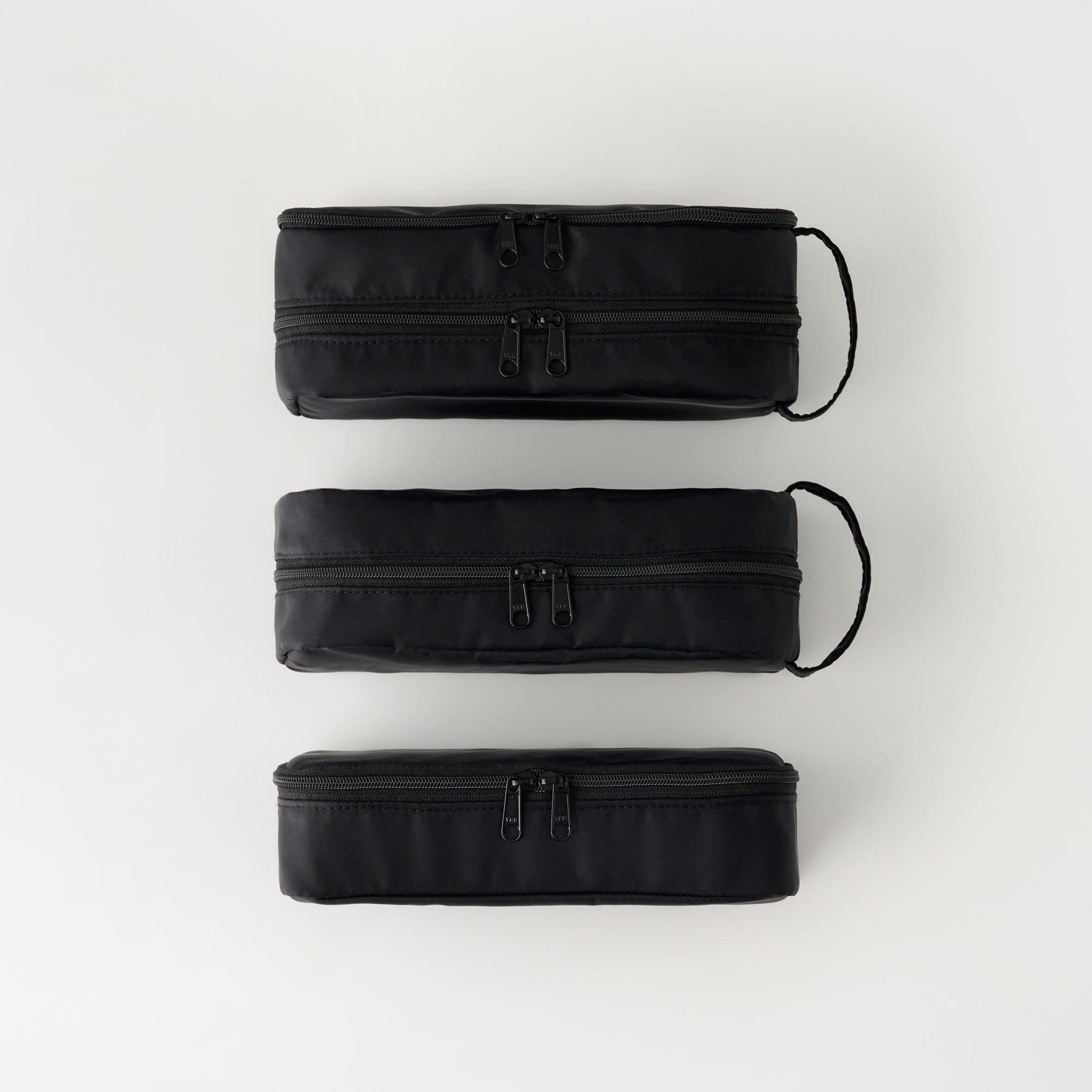 Nylon Pen Case with Window - Black
