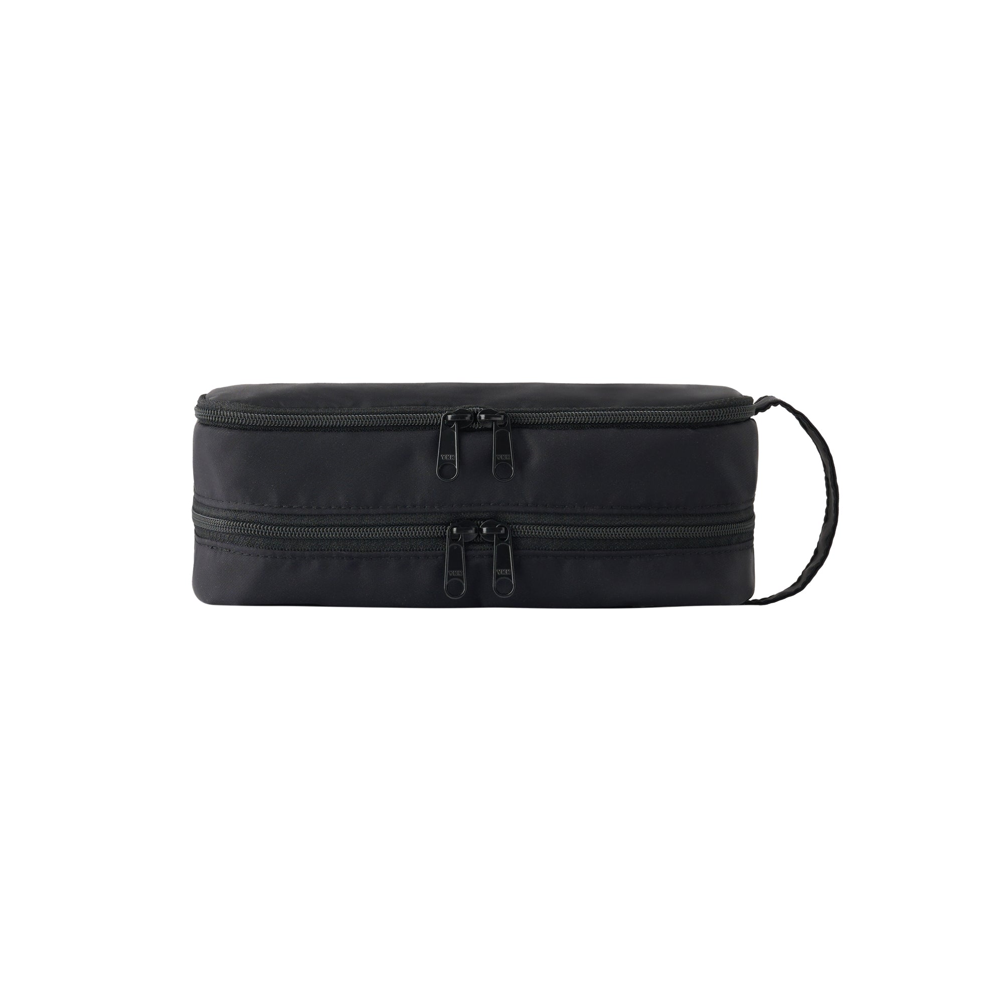 Nylon Pen Case with Window - Black