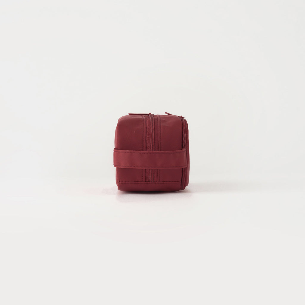 Nylon Pen Case with Window - Red