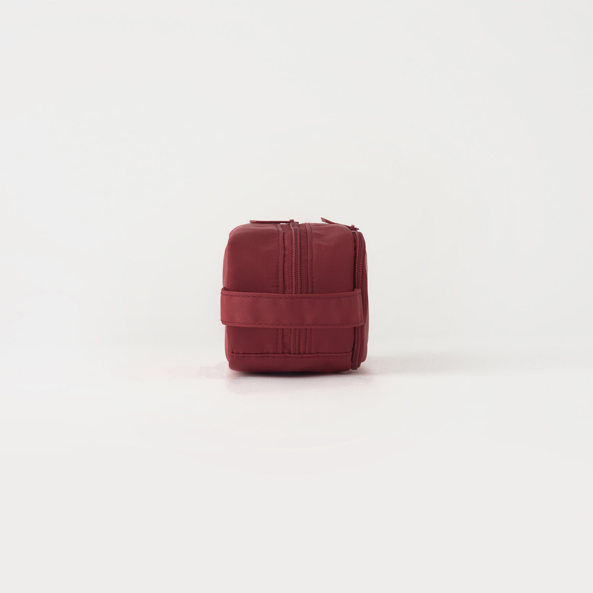 Nylon Pen Case with Window - Red