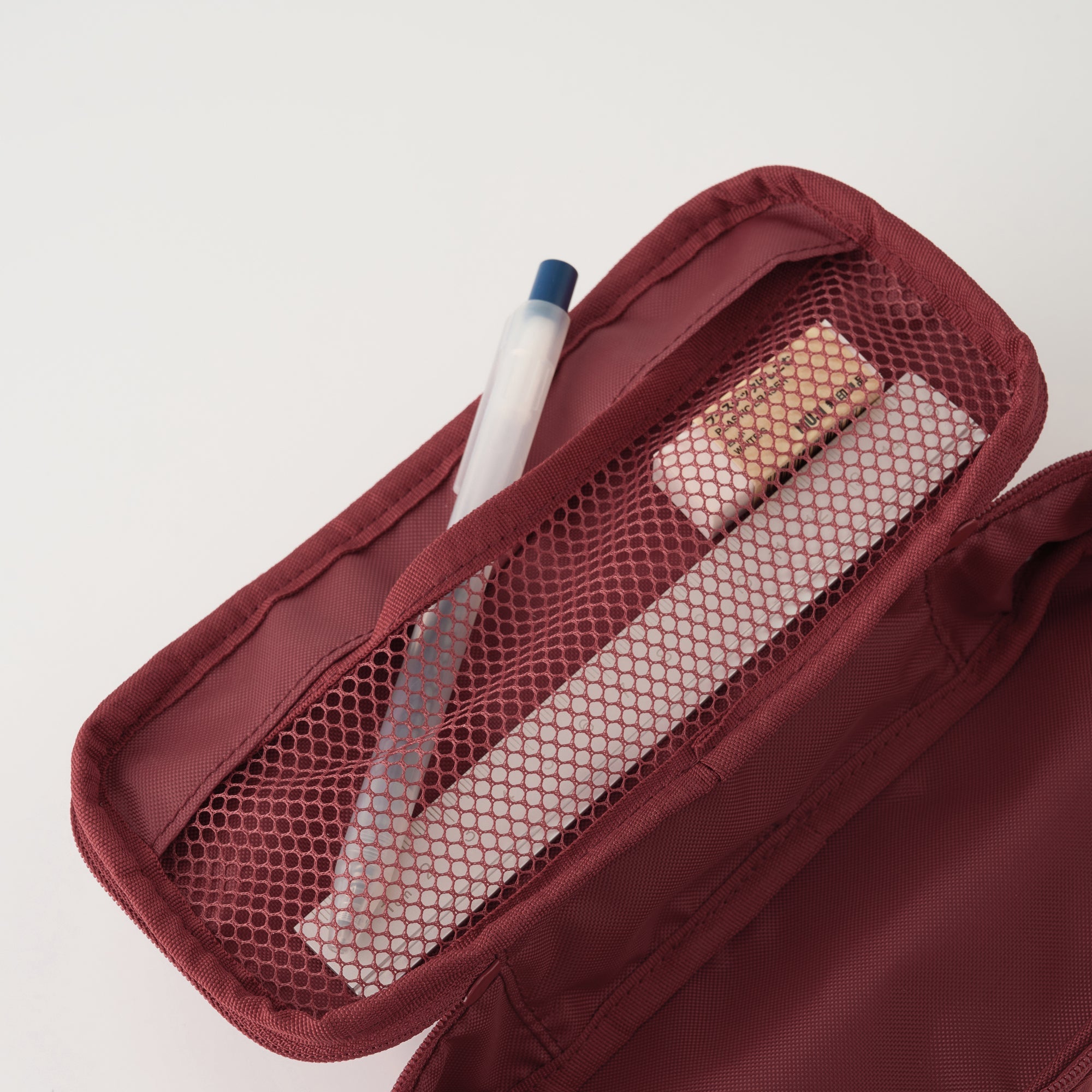 Nylon Pen Case - Red