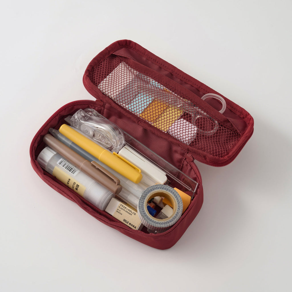 Nylon Pen Case - Red