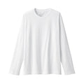 Men's Washed Jersey Crew Neck Long Sleeve T-Shirt