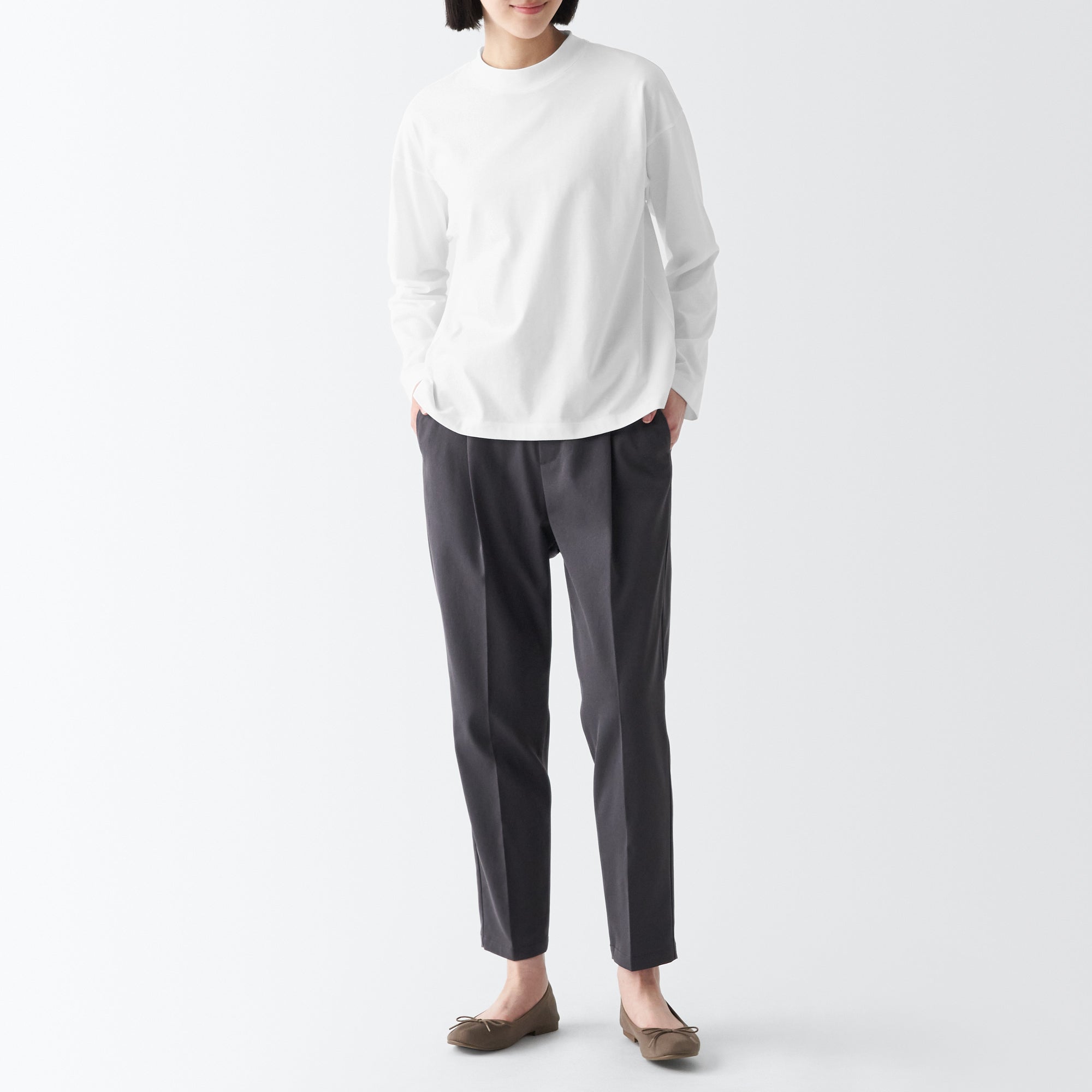 Women's Jersey Crewneck Long Sleeve T-Shirt