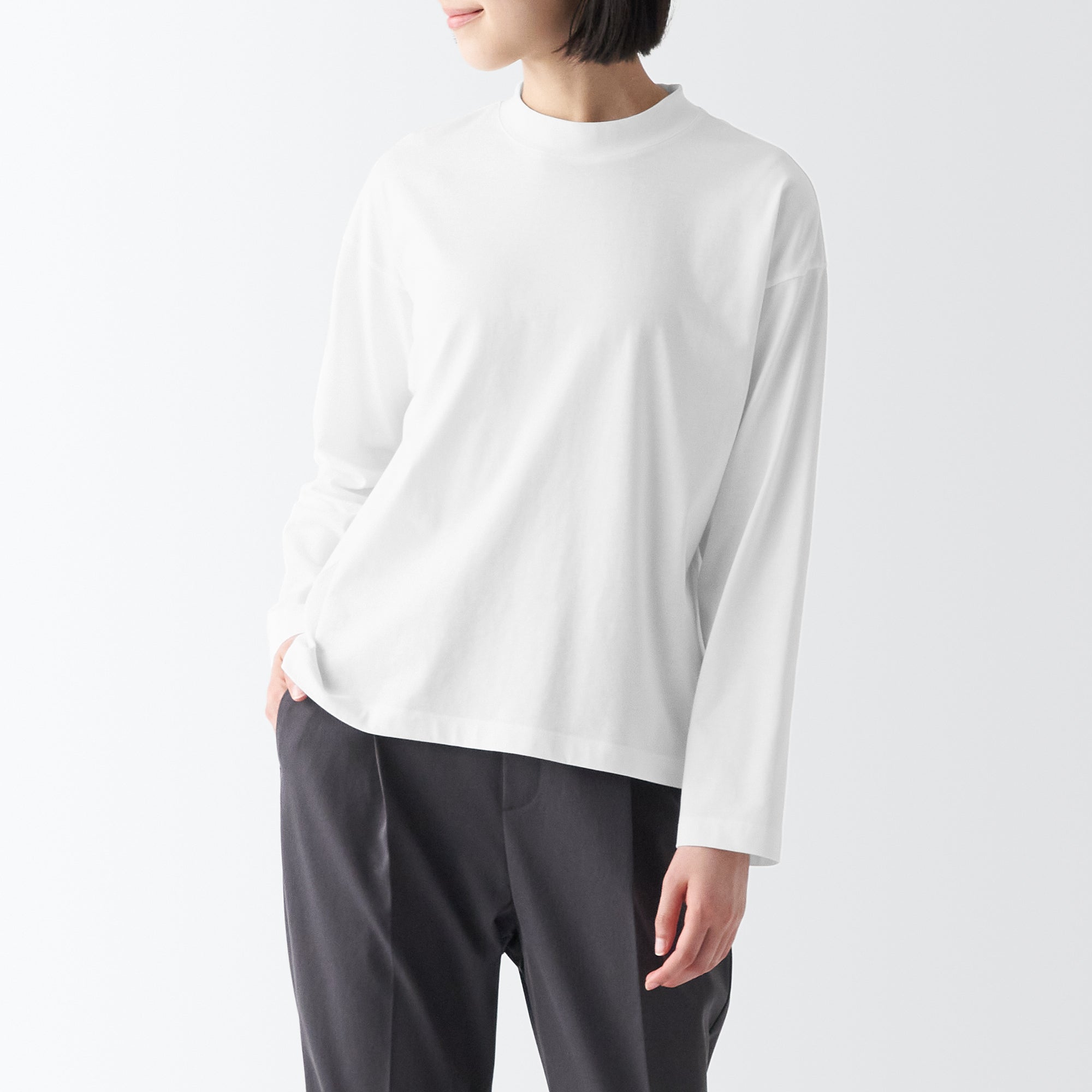 Women's Jersey Crewneck Long Sleeve T-Shirt