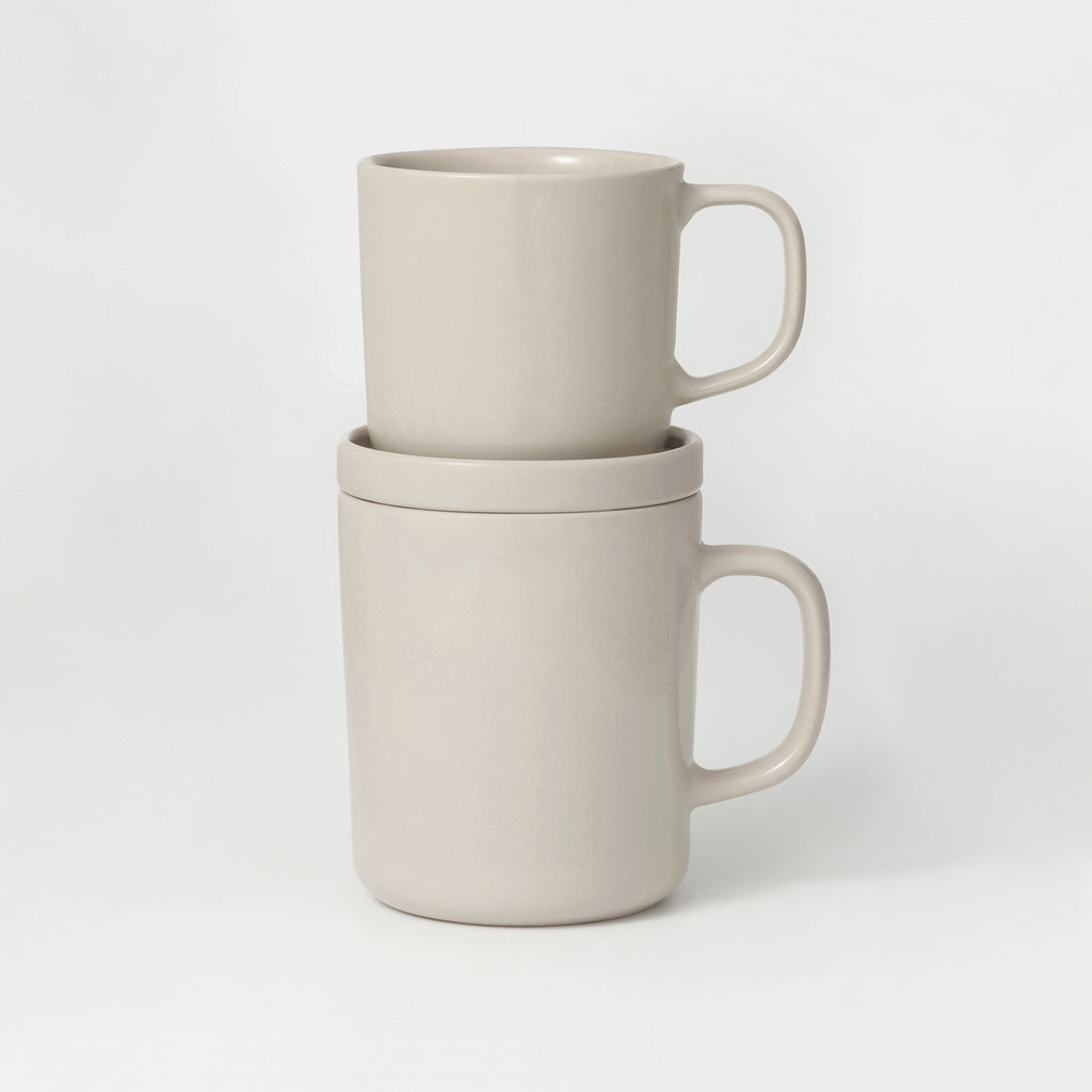 Stoneware Multi Saucer - Gray Beige