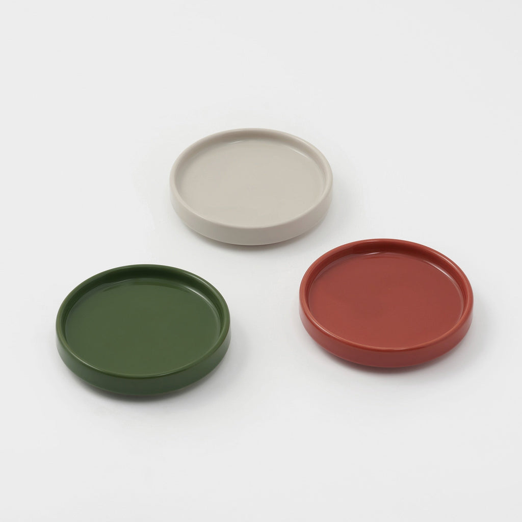 Stoneware Multi Saucer - Gray Beige