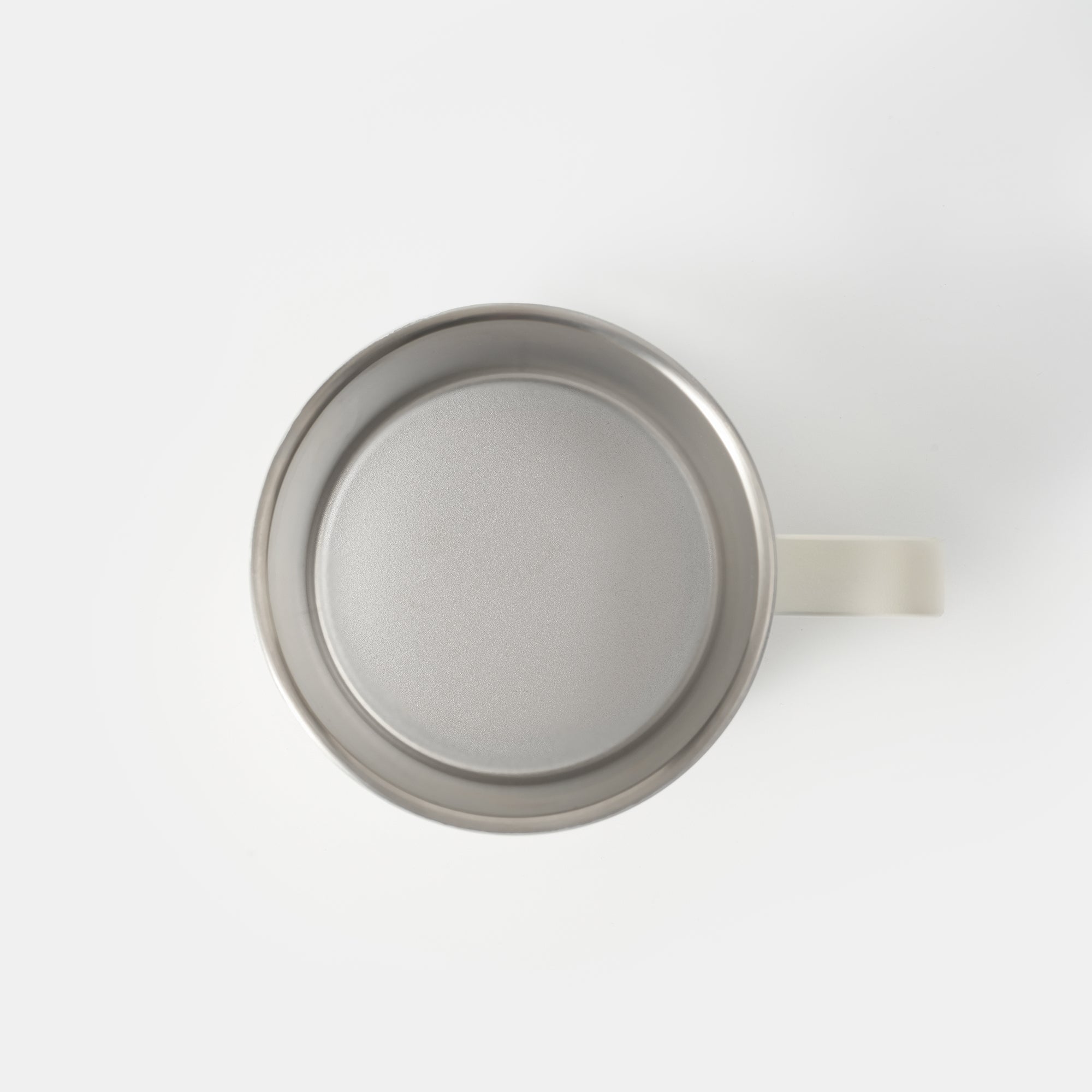 Stainless Steel Mug Cup - White 12.8 fl oz