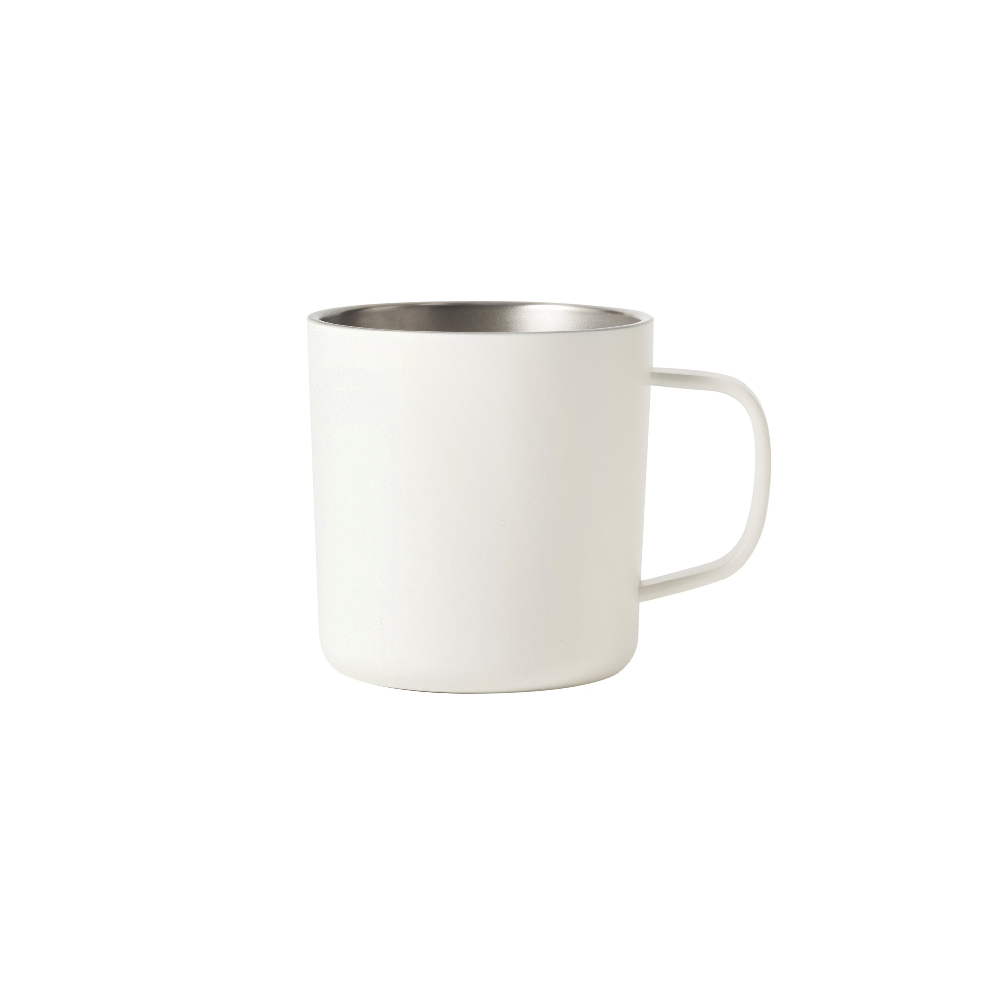 Stainless Steel Mug Cup - White 12.8 fl oz