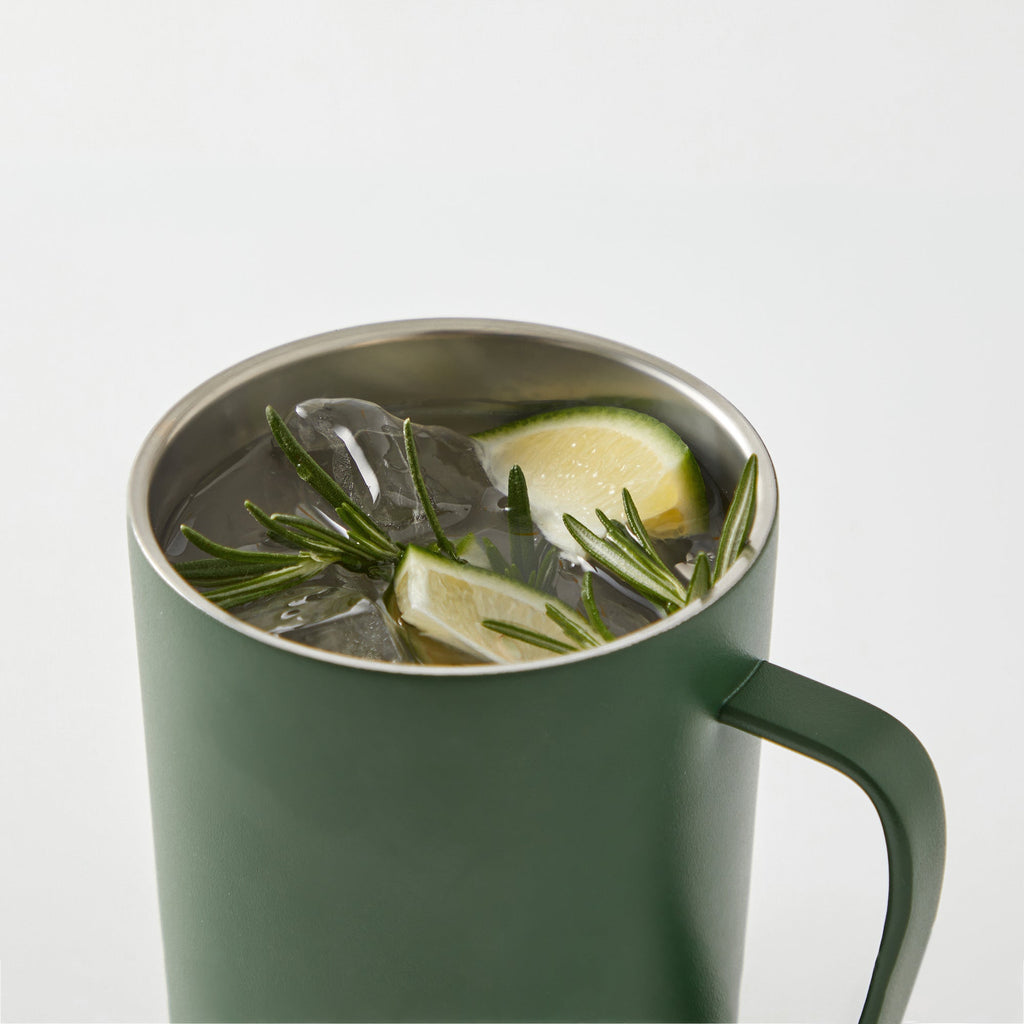 Stainless Steel Mug Cup - White 16.6 fl oz