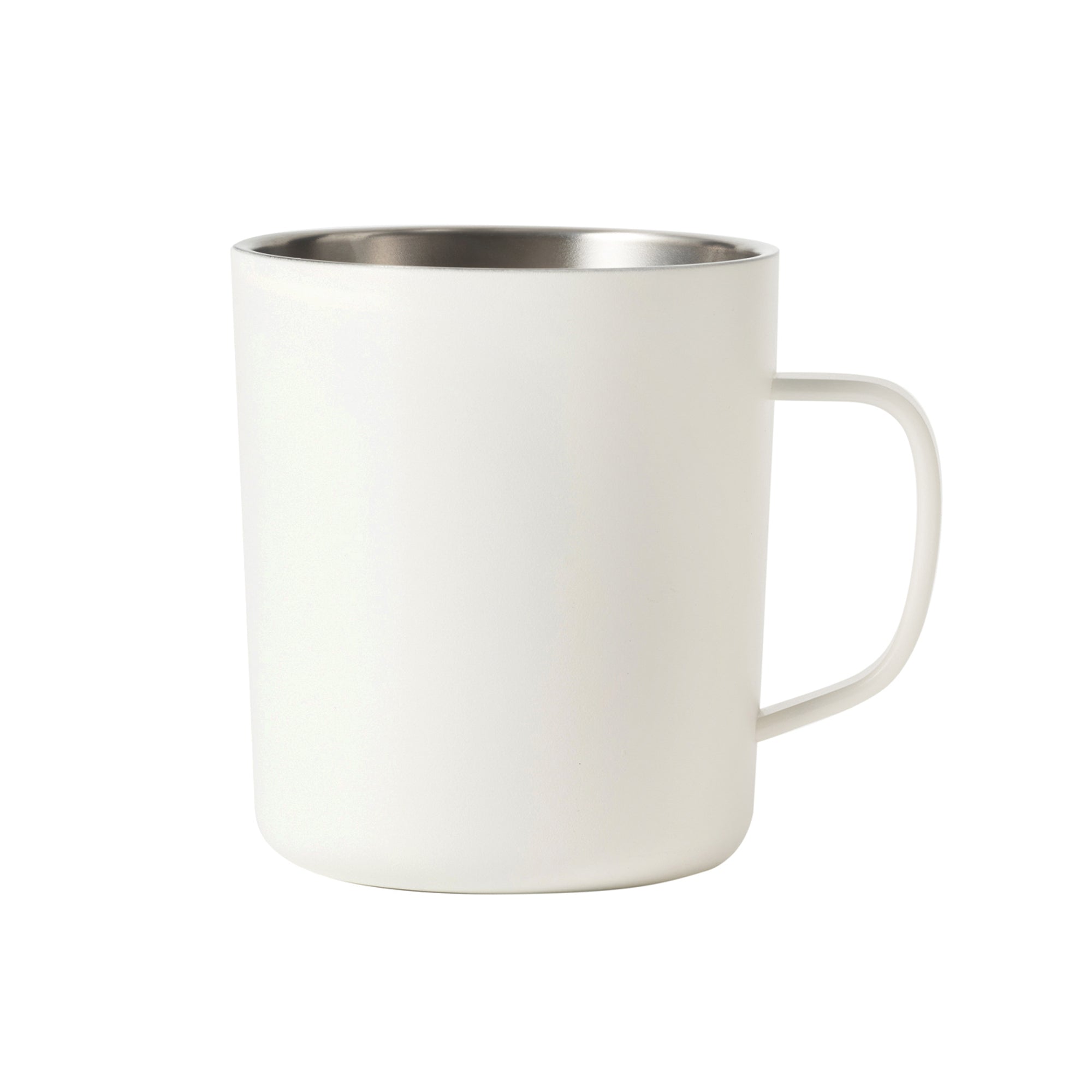 Stainless Steel Mug Cup - White 16.6 fl oz