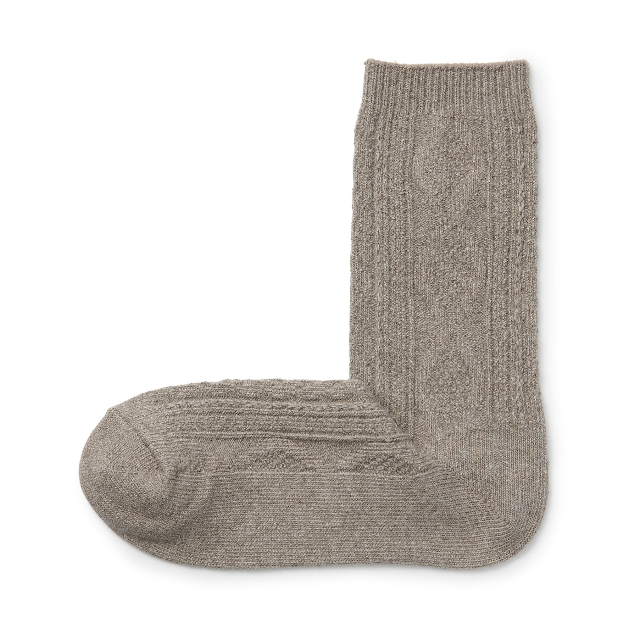 Right Angle Loose Top Socks