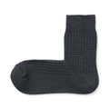 Right Angle Waffle Short Socks