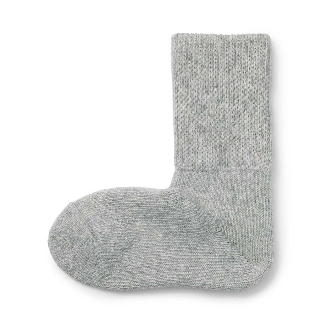 Loose Top Yak Blend Wool Cozy Socks