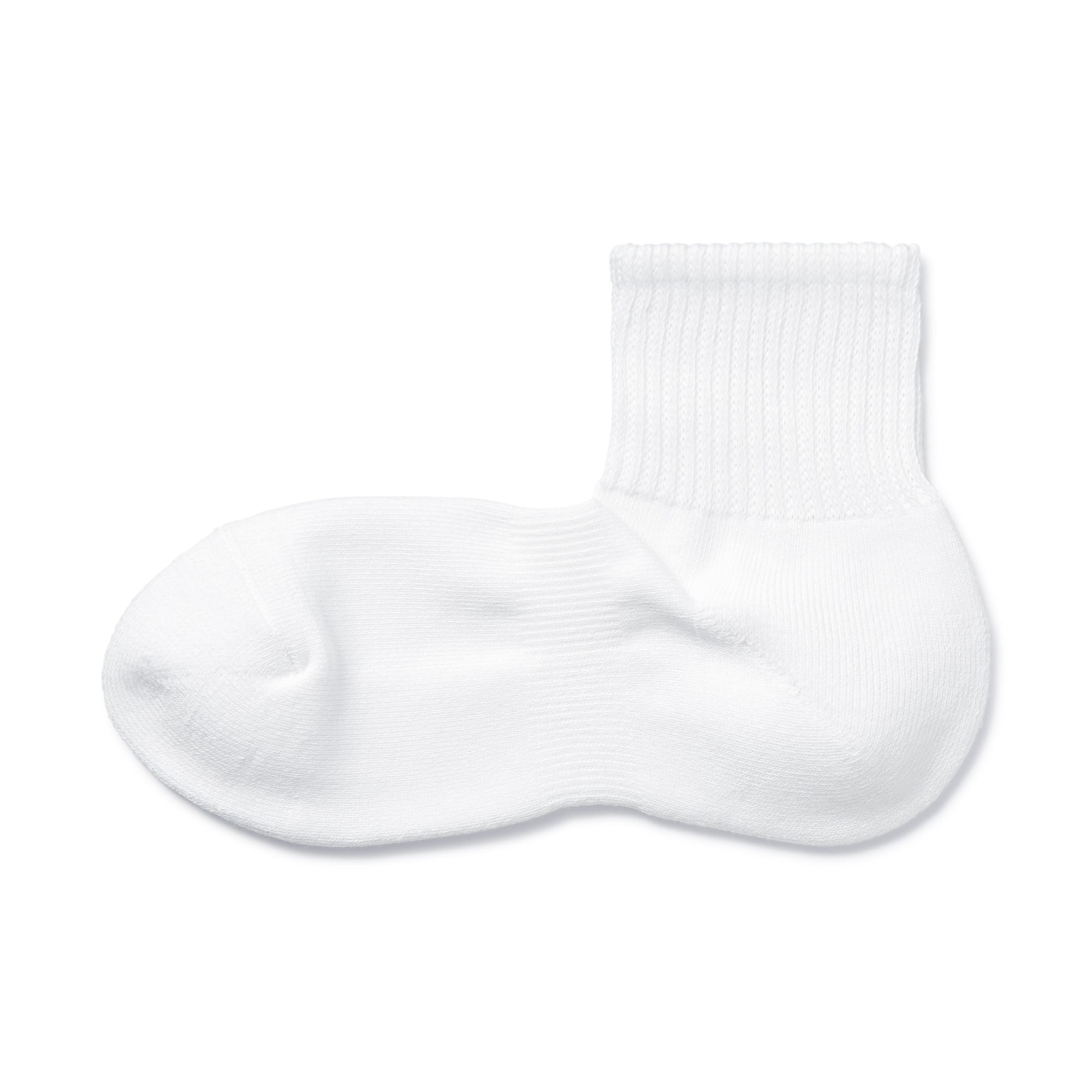 Right Angle Pile Short Socks