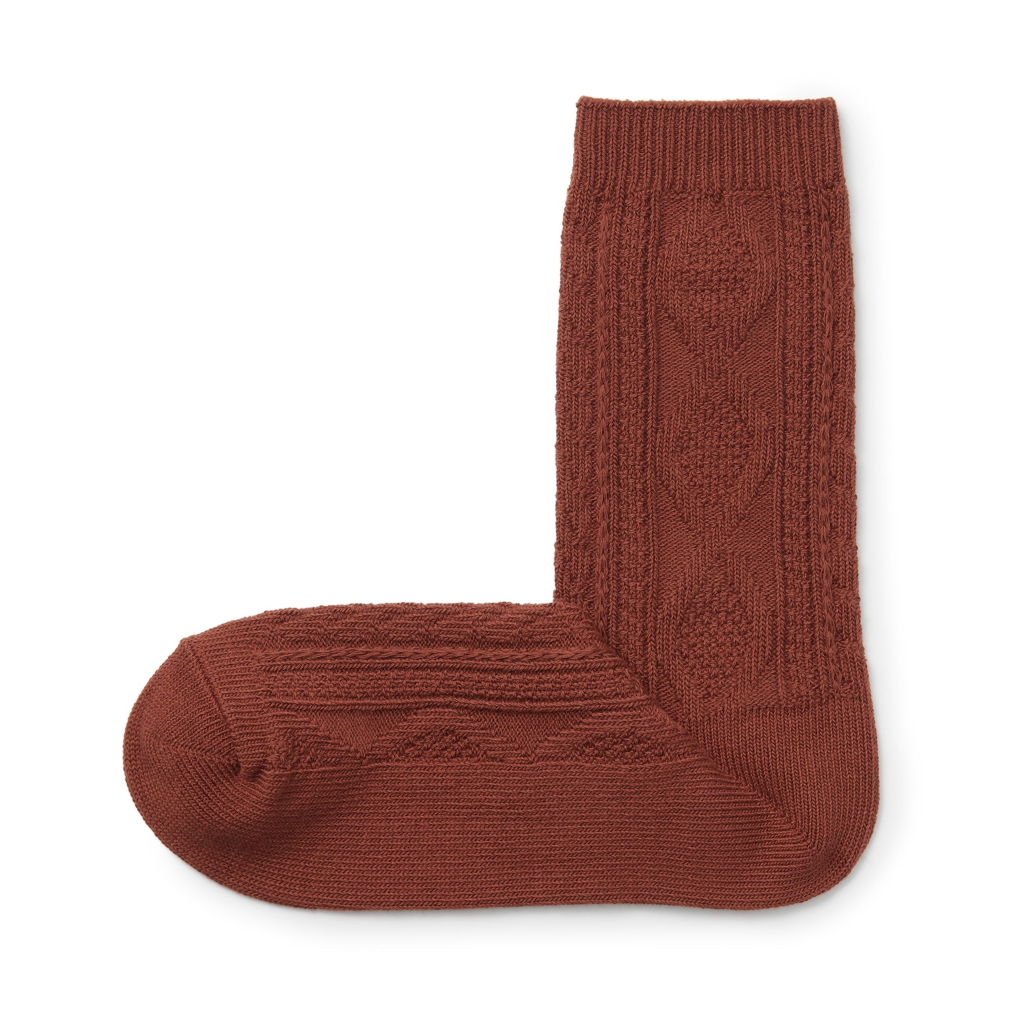 Right Angle Loose Top Socks